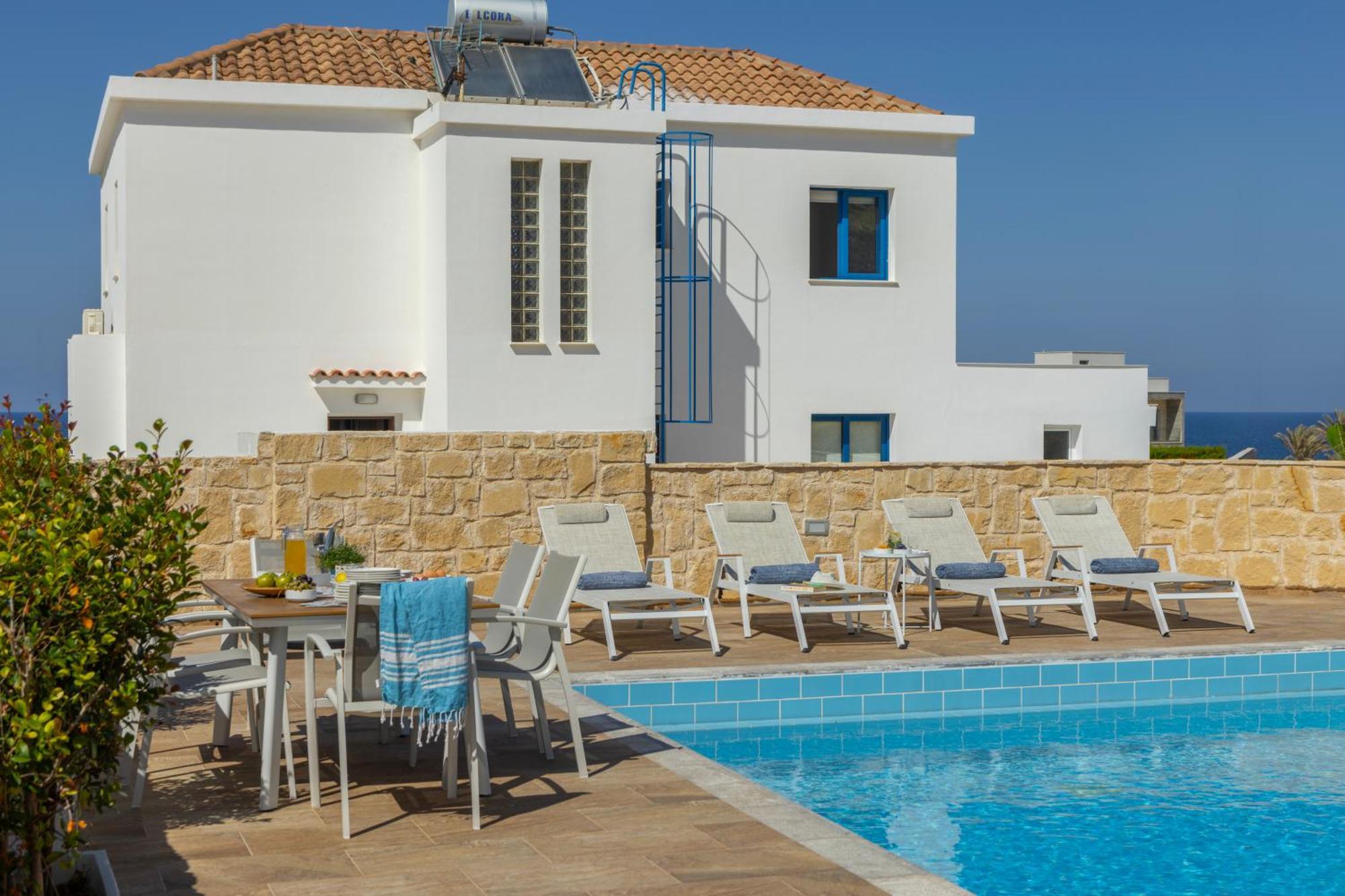 Diana Seaside Villas Pomos Bagian luar foto